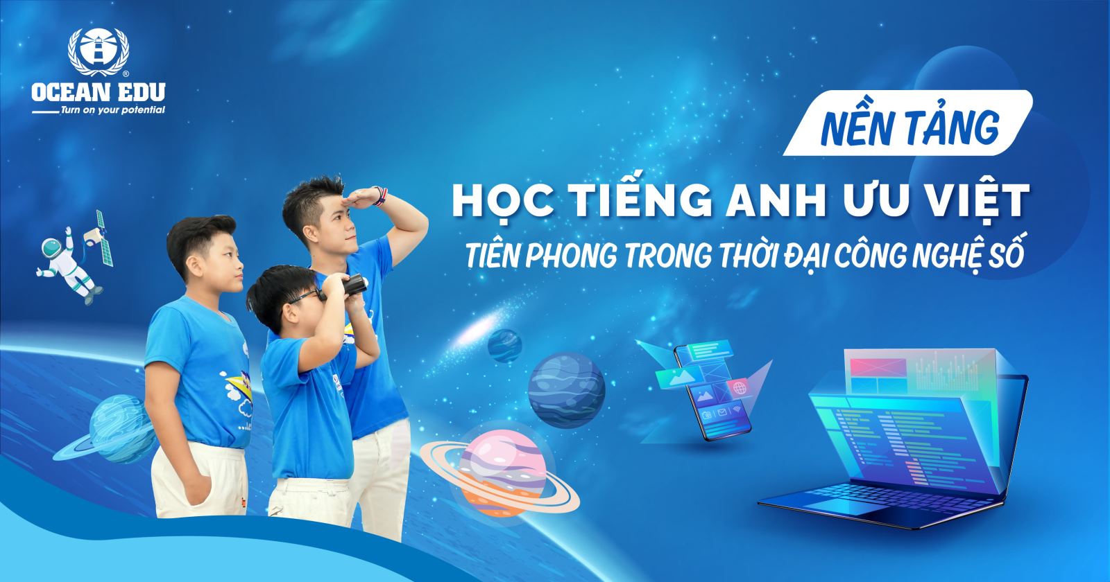 [BÁO KENH14] ĐÂU LÀ NỀN TẢNG HỌC TIẾNG ANH ƯU VIỆT VÀ TIÊN PHONG TRONG THỜI ĐẠI CÔNG NGHỆ SỐ | Anh Ngữ Ocean Edu