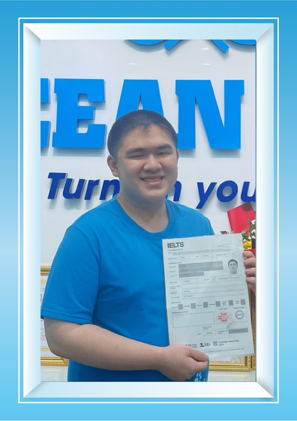 NGUYỄN TRUNG ĐỨC; 8.0 IELTS