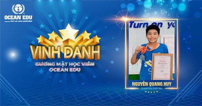 NGUYỄN QUANG HUY - HUY CHƯƠNG BẠC CUỘC THI OLYMPIC TIẾNG ANH TRÊN INTERNET TOÀN QUỐC 2020