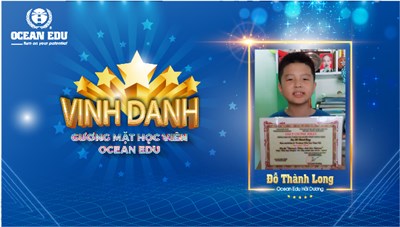 ĐỖ THÀNH LONG - GƯƠNG MẶT ĐẠI DIỆN OCEAN EDU HẢI DƯƠNG 