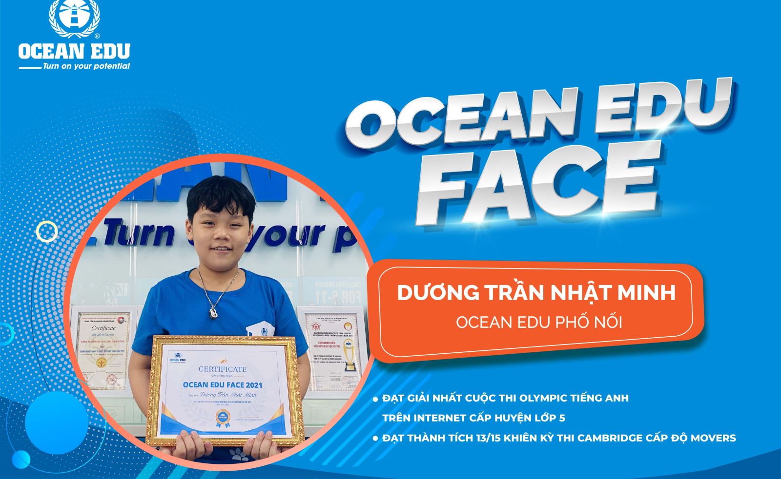 Mẫu ocean edu logo để thiết kế cho thương hiệu của trường học của bạn