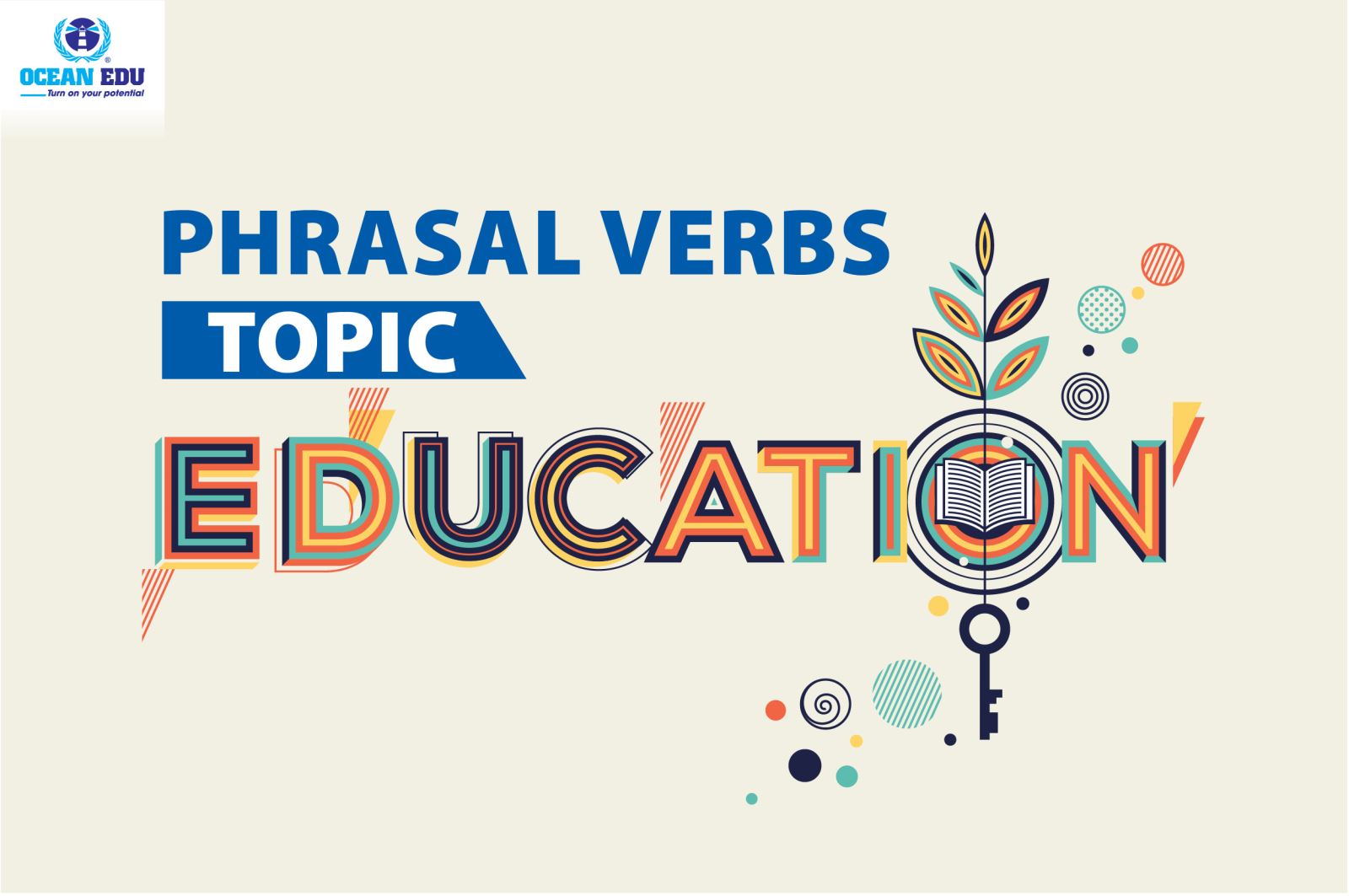 Phrasal verbs topic Education