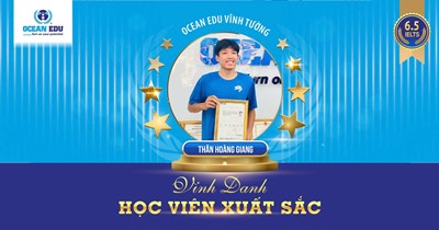 VINH DANH HỌC VIÊN OCEAN EDU ĐẠT THÀNH TÍCH XUẤT SẮC TRONG HỌC TẬP THÁNG 9/2024