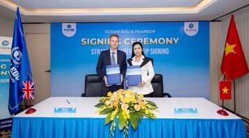 LỄ KÝ KẾT HỢP TÁC GIỮA HỆ THỐNG ANH NGỮ QUỐC TẾ OCEAN EDU & TẬP ĐOÀN GIÁO DỤC & XUẤT BẢN PEARSON