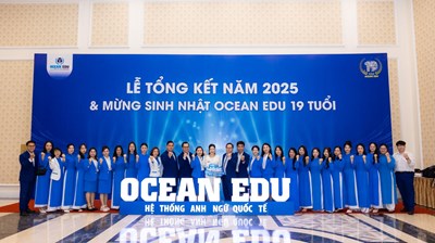 OCEAN EDU KỶ NIỆM 19 NĂM PHÁT TRIỂN, ĐƯỢC BÁO CHÍ GHI NHẬN NHƯ MỘT DẤU MỐC ĐÁNG CHÚ Ý CỦA LĨNH VỰC GIÁO DỤC