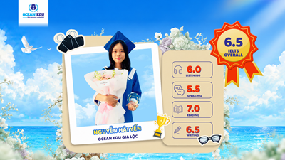 VƯỢT TỪ IELTS 5.5 LÊN 6.5 – NGUYỄN HẢI YẾN GHI DẤU BƯỚC TIẾN ĐÁNG TỰ HÀO