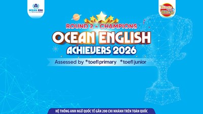 TỔNG KẾT VÒNG 2 OCEAN ENGLISH ACHIEVERS 2026: DẤU ẤN KỶ LỤC TỪ NHỮNG CON SỐ BIẾT NÓI!