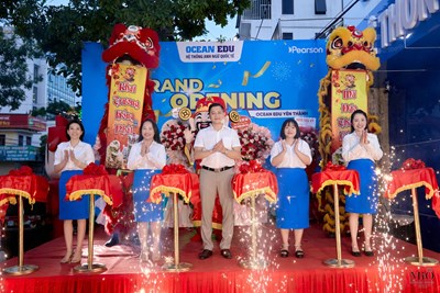 RỘN RÀNG KHAI TRƯƠNG OCEAN EDU YÊN THÀNH - DẤU ẤN ANH NGỮ CHUẨN QUỐC TẾ TẠI NGHỆ AN
