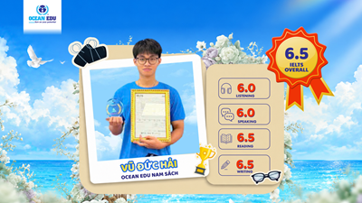 KIÊN TRÌ TỪNG BƯỚC – CHINH PHỤC IELTS 6.5 ĐÁNG TỰ HÀO