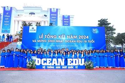 OCEAN EDU KỶ NIỆM 18 NĂM THÀNH LẬP - DẤU MỐC QUAN TRỌNG TRÊN HÀNH TRÌNH LAN TỎA TRI THỨC