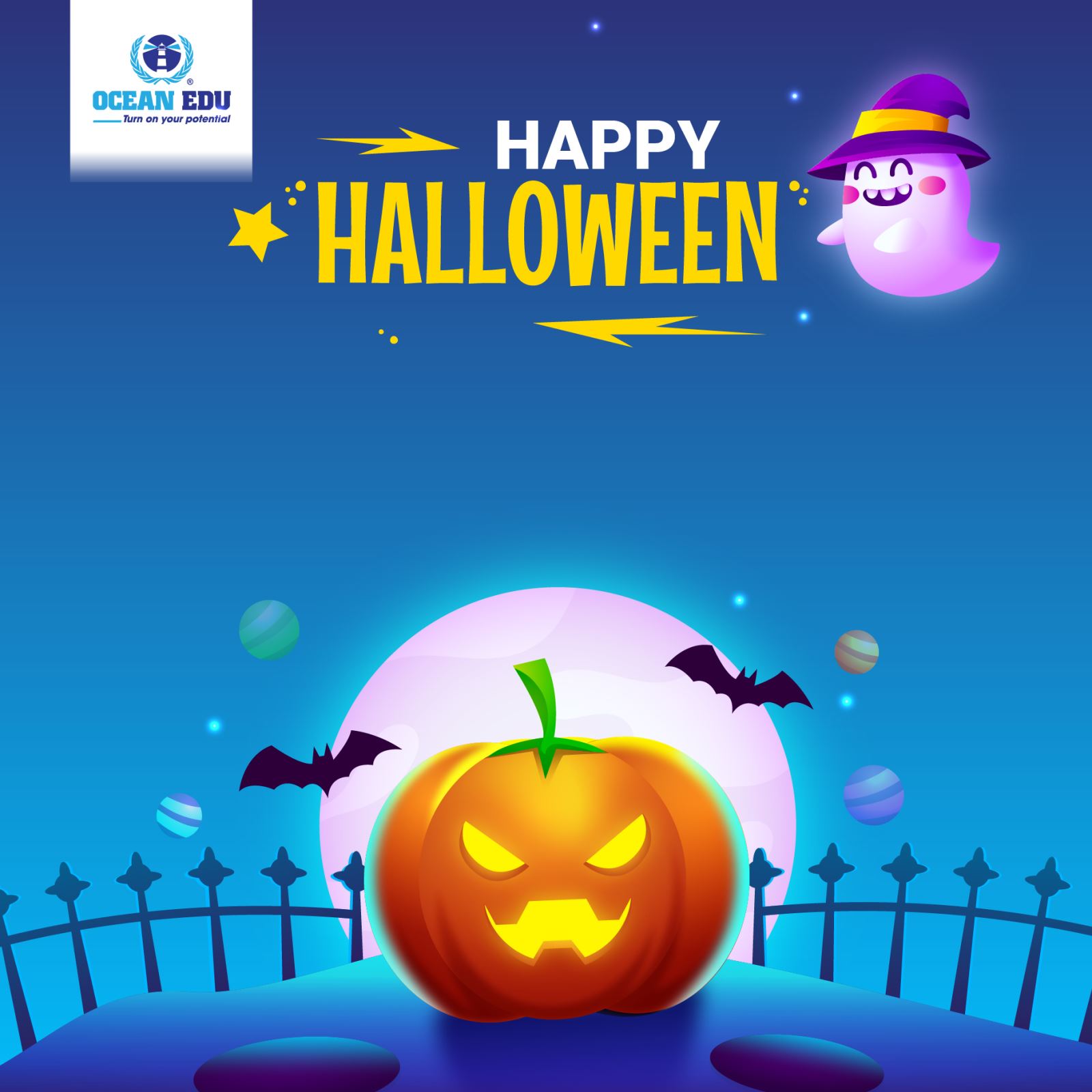 Thiệp online Halloween