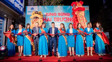 TƯNG BỪNG KHAI TRƯƠNG OCEAN EDU CẨM PHẢ 2 - OCEAN EDU YÊN MỸ