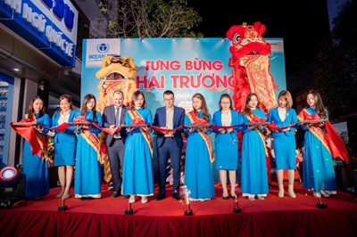 TƯNG BỪNG KHAI TRƯƠNG OCEAN EDU CẨM PHẢ 2 - OCEAN EDU YÊN MỸ