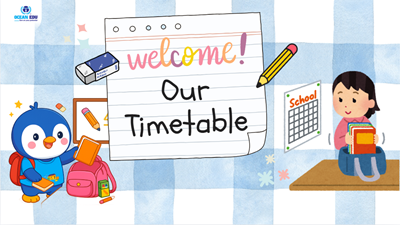 Thời khóa biểu cho trẻ