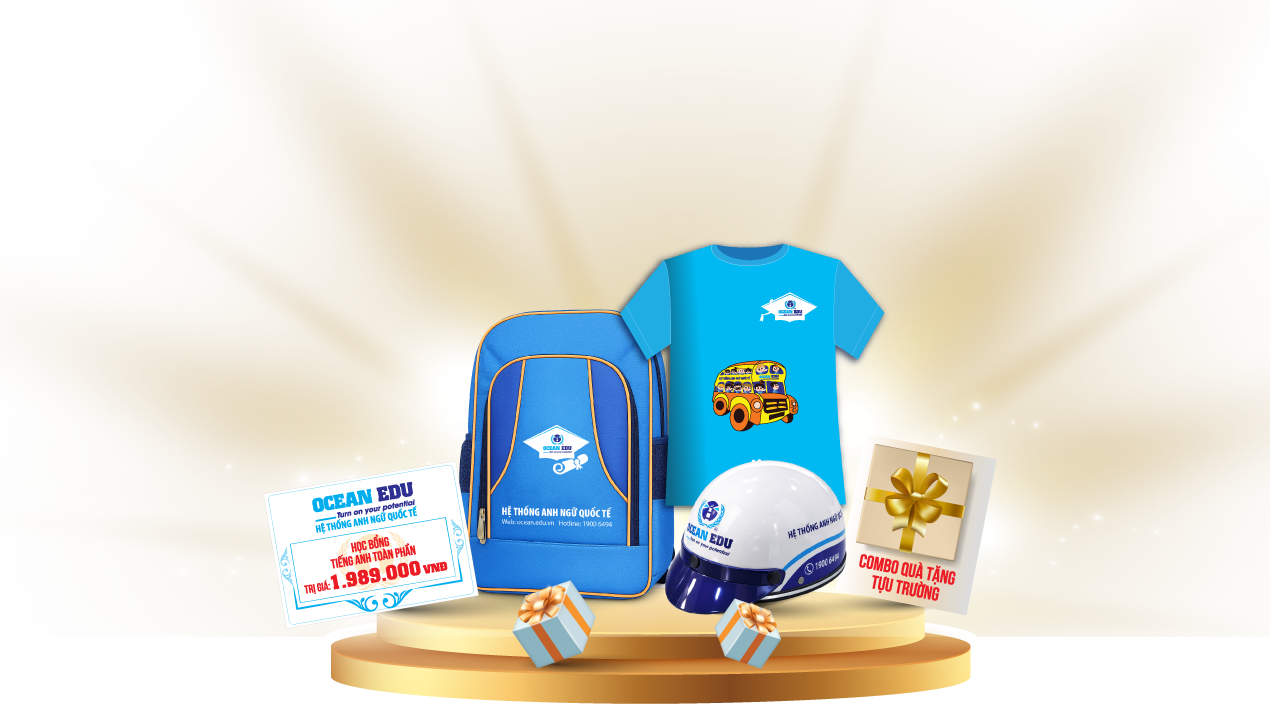 Quà tặng độc quyền của Ocean Edu