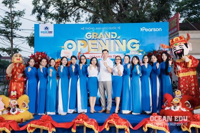 OCEAN EDU HÀ TĨNH CHÍNH THỨC RA MẮT DIỆN MẠO MỚI – TRẢI NGHIỆM HỌC TIẾNG ANH CHUẨN QUỐC TẾ